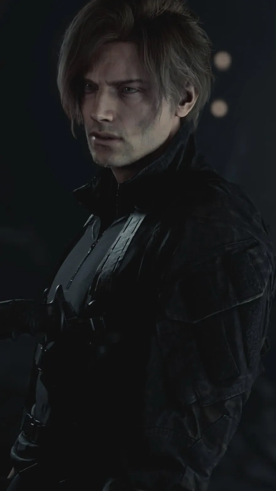 ai character: Leon Kennedy background