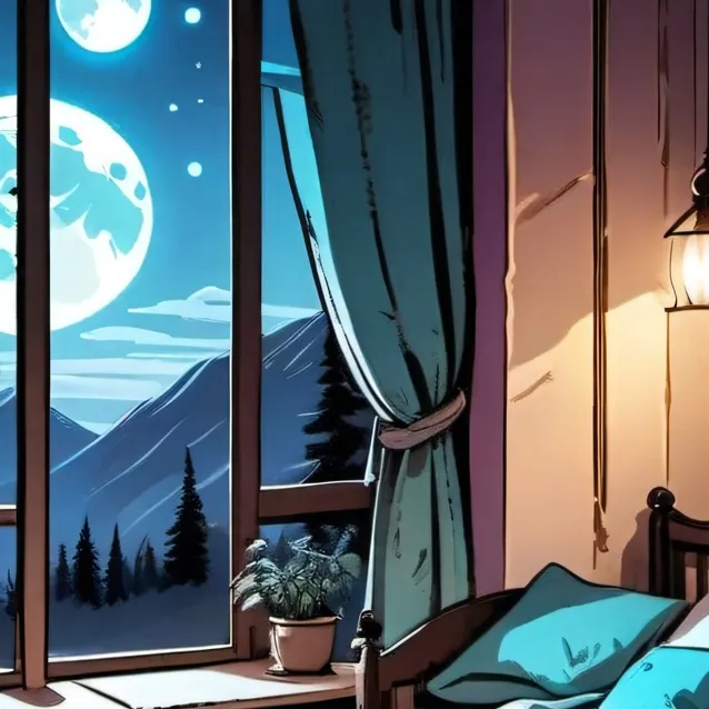 chat with ai character: sleepover!