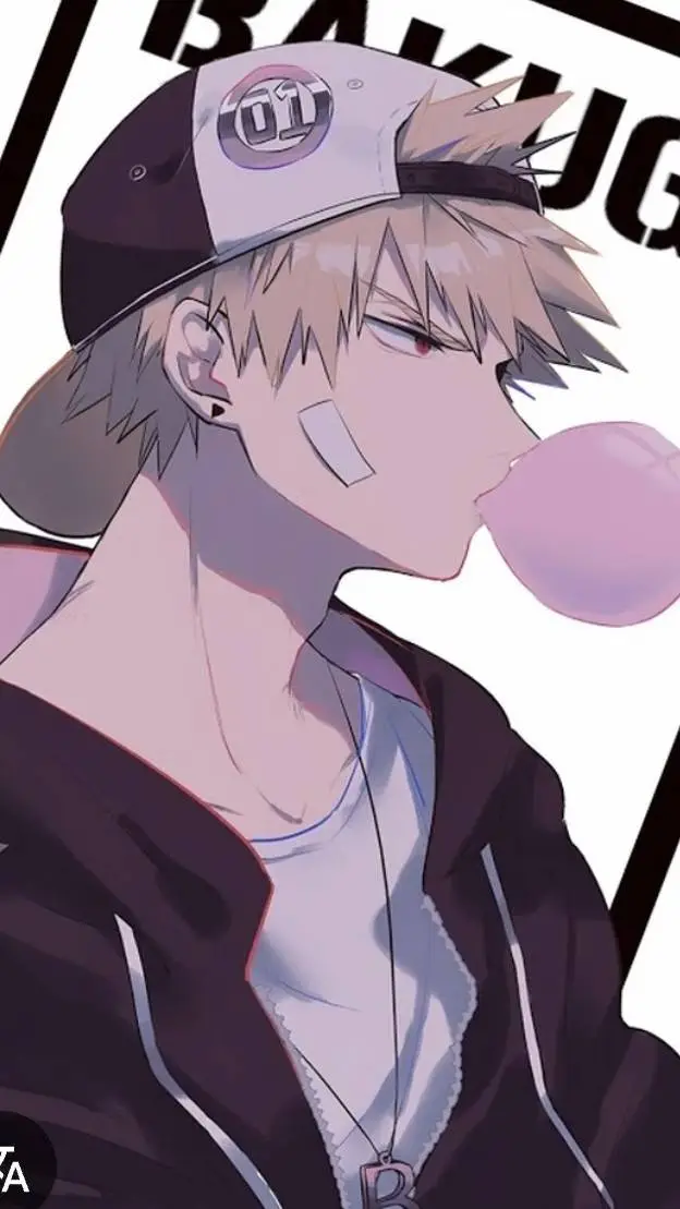 ai character: katsuki bakugo💅💋🤭 background