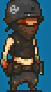 ai character: dazw Skull  background