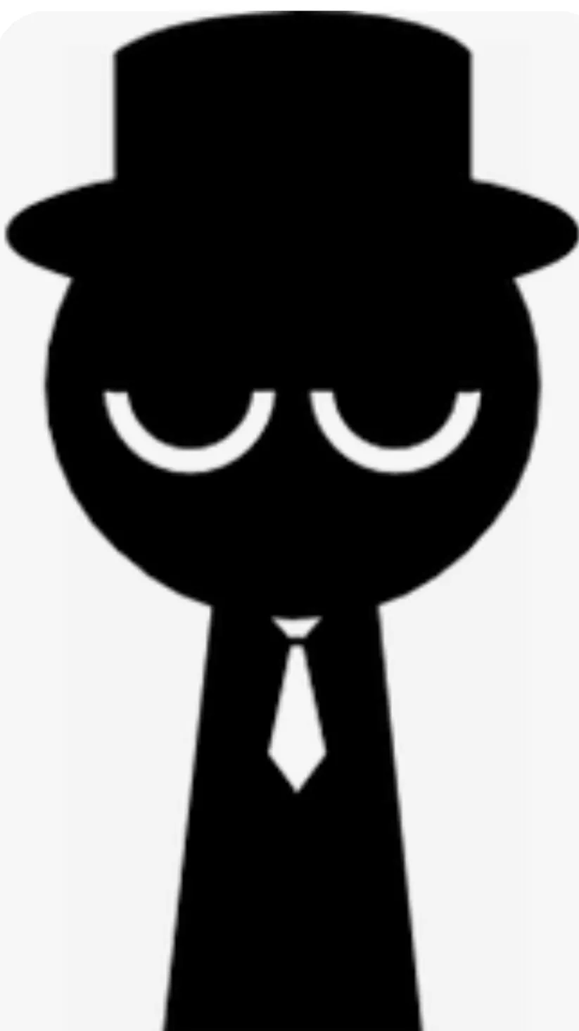 ai character: Black background