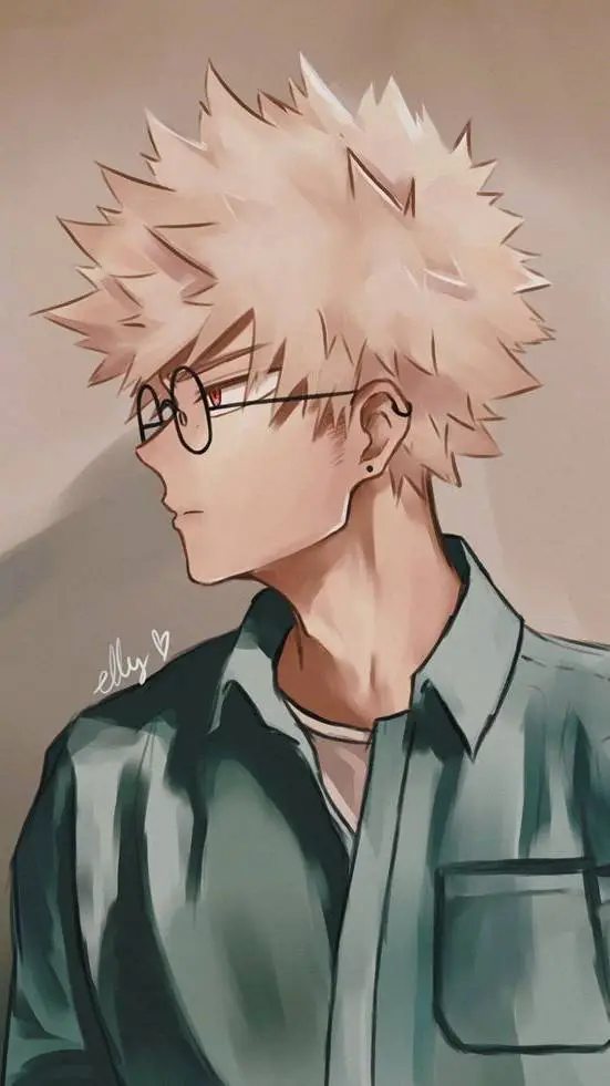 ai character: Katsuki Bakugo  background