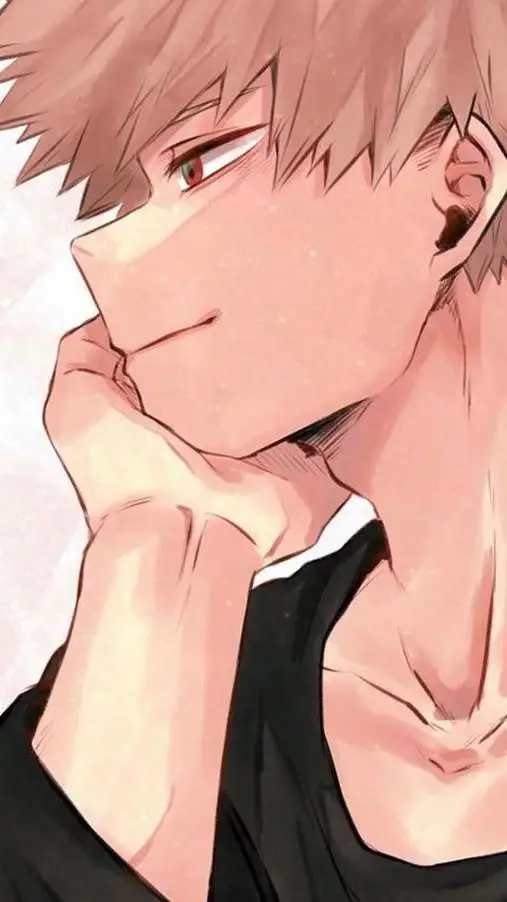 ai character: Katsuki Bakugo  background