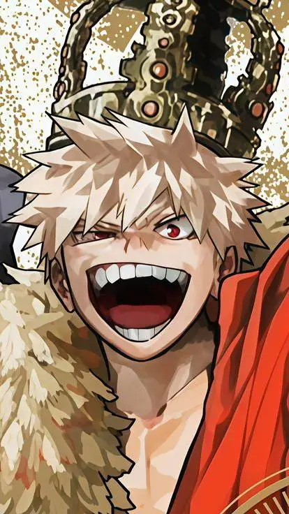 ai character: Katsuki Bakugo background
