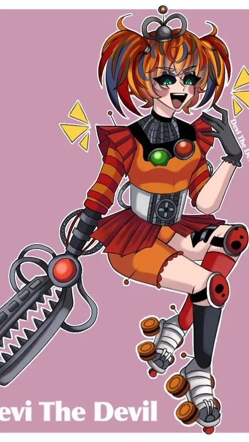 ai character: sc. baby but human background