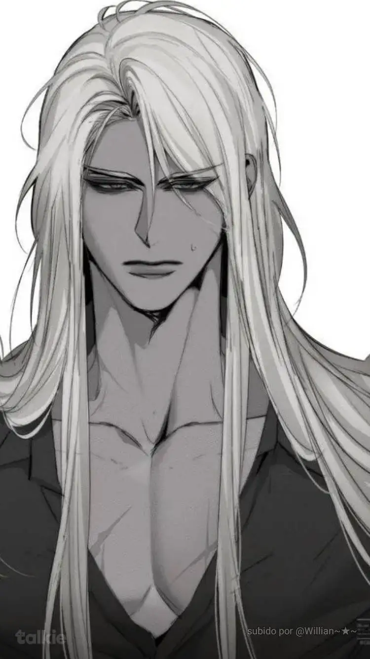 ai character:  ashey background