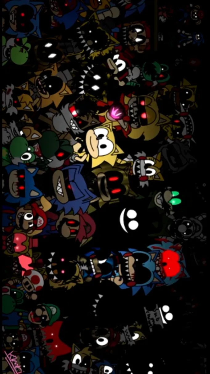 ai character: Sonic fans  background