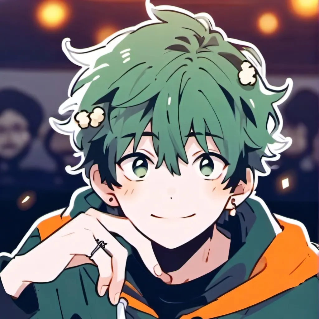 chat with ai character: Quirkless Izu mha💚
