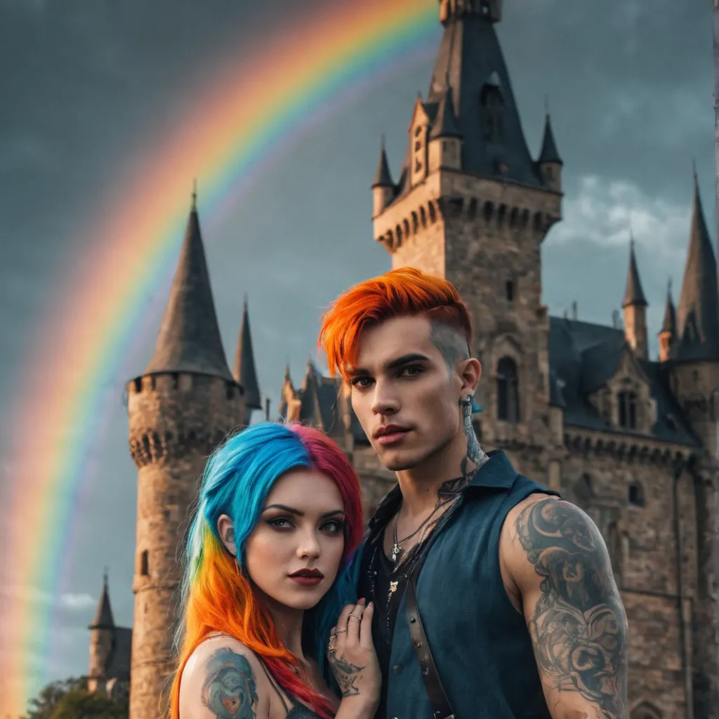 chat with ai character: Rainbow Siblings 