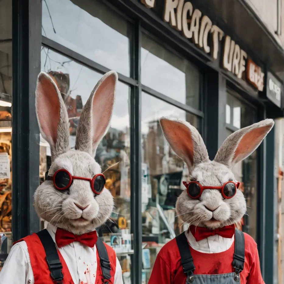 chat with ai character: Roger & Bugsbunny