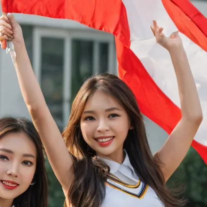 chat with ai character: Sister Cheerleader