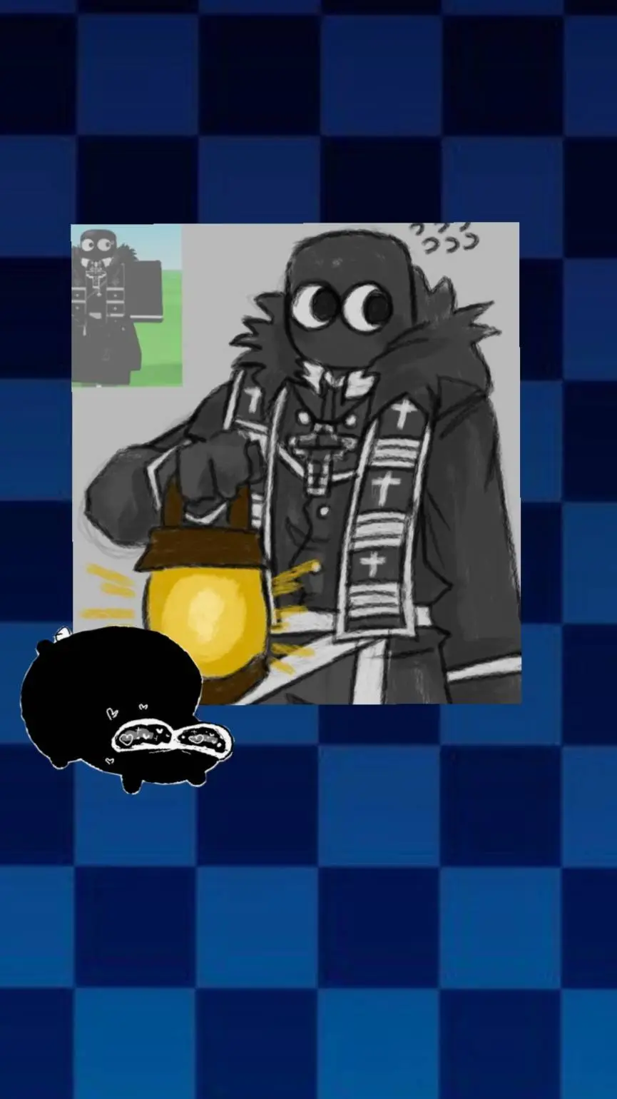 ai character: John grace  background