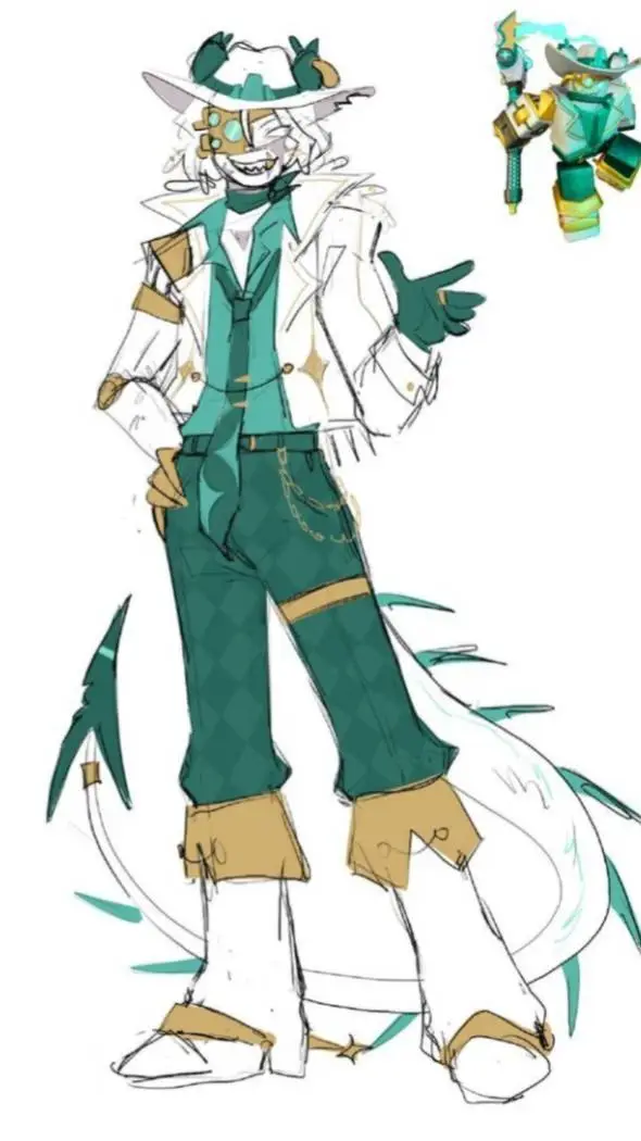 ai character: ✮Scythe✮ background