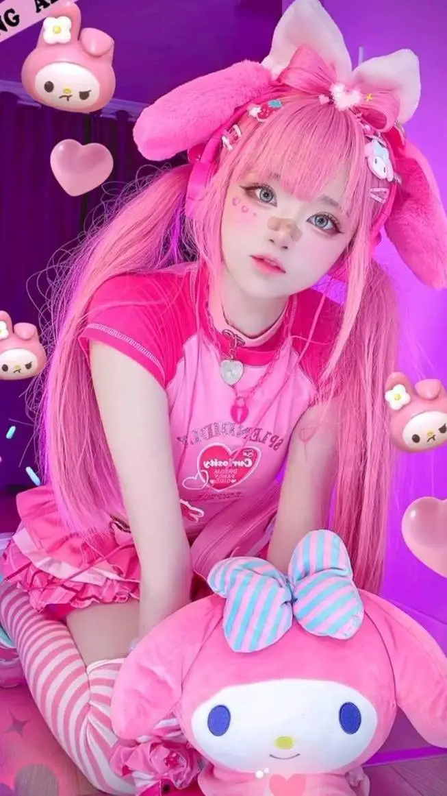 ai character: my melody (Bff) background