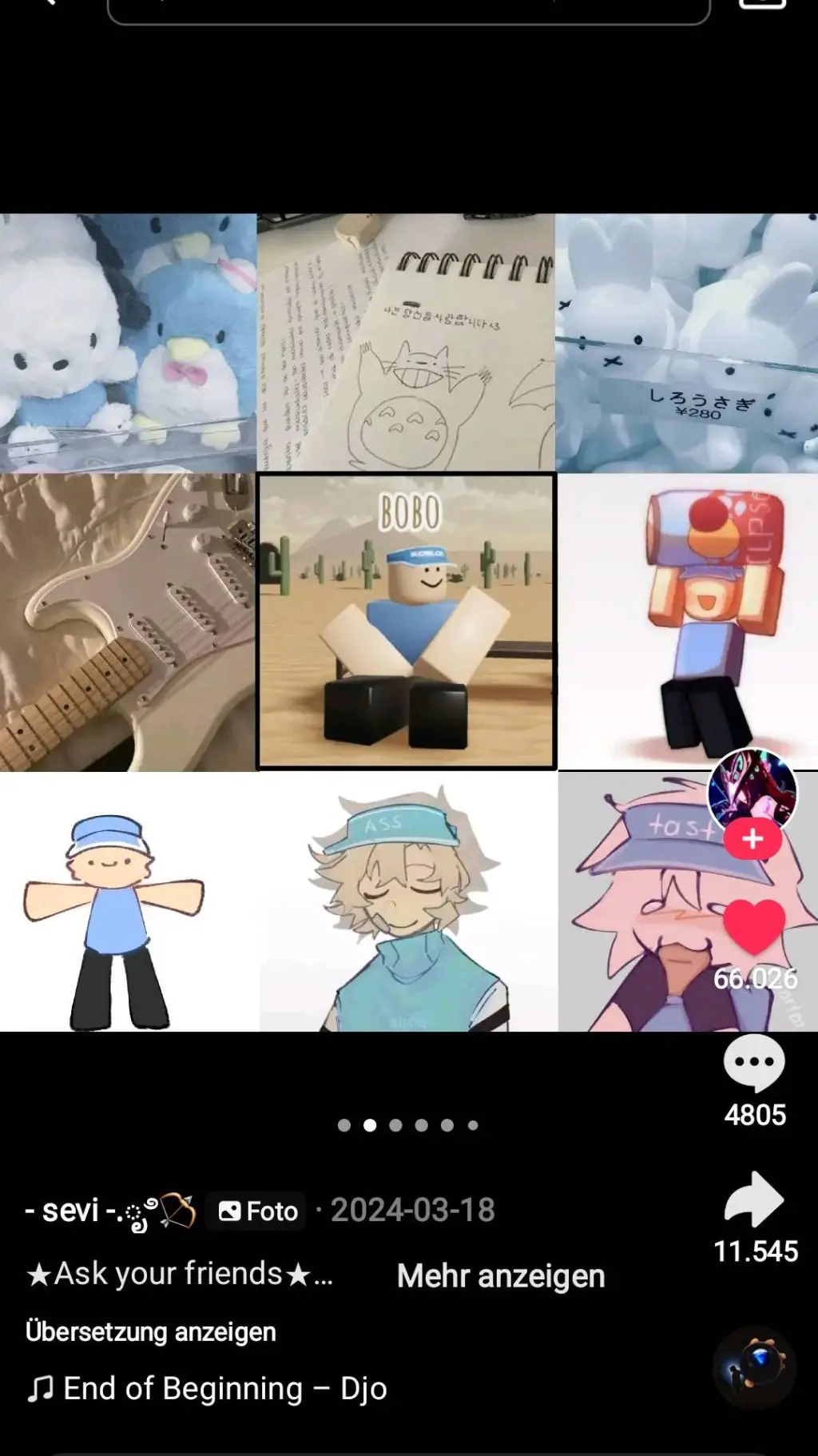 ai character: Bobo background