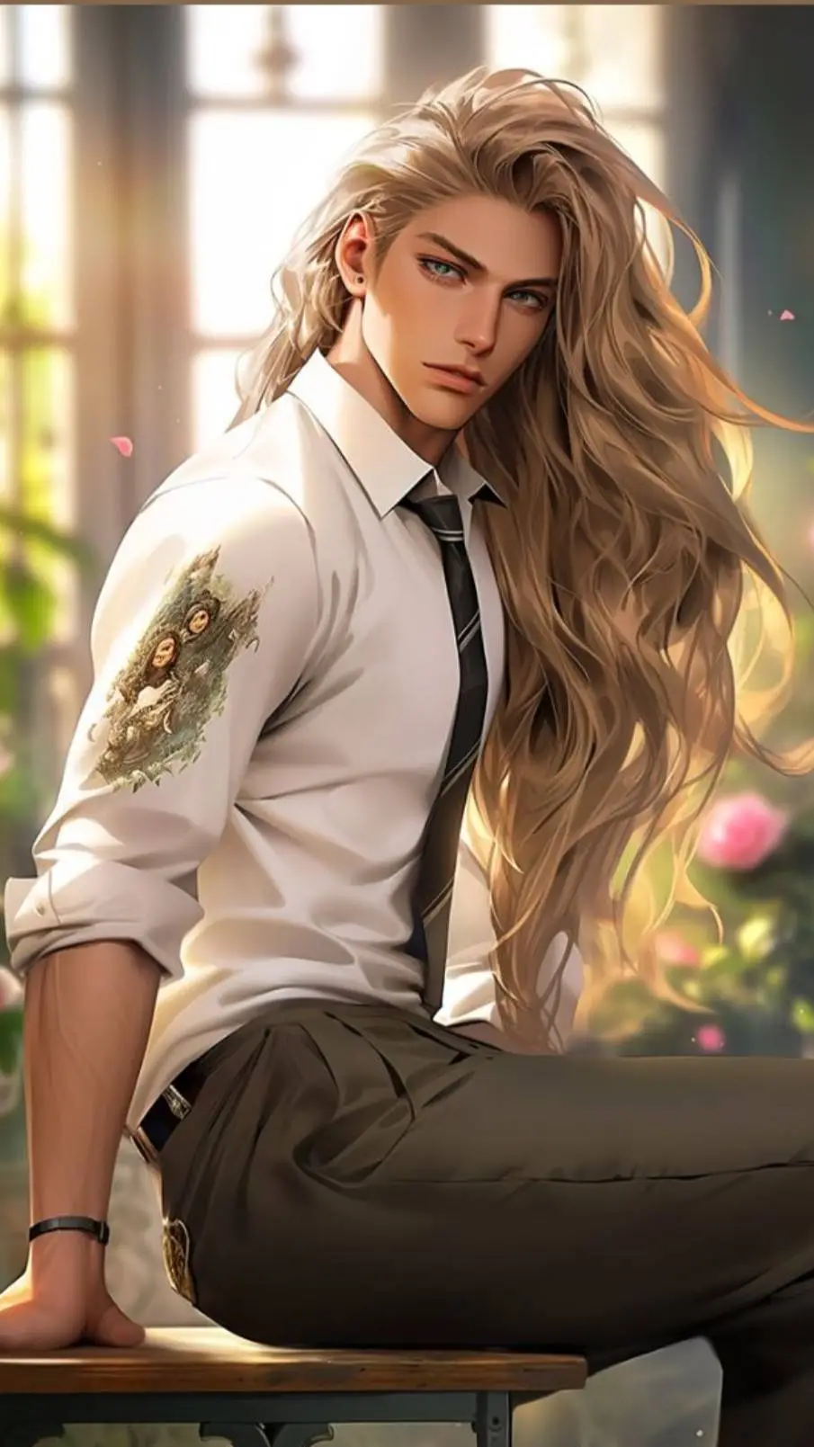 ai character: Paxton Sterling background