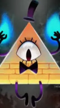 ai character: bill cipher background
