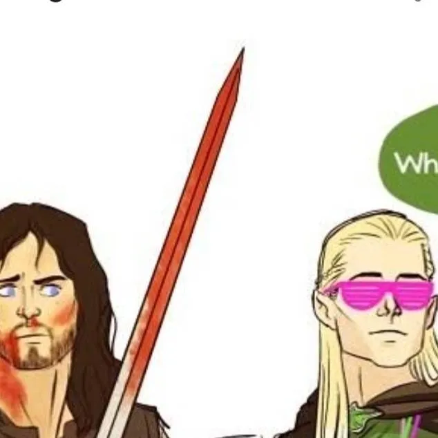 chat with ai character: legolas×aragorn 
