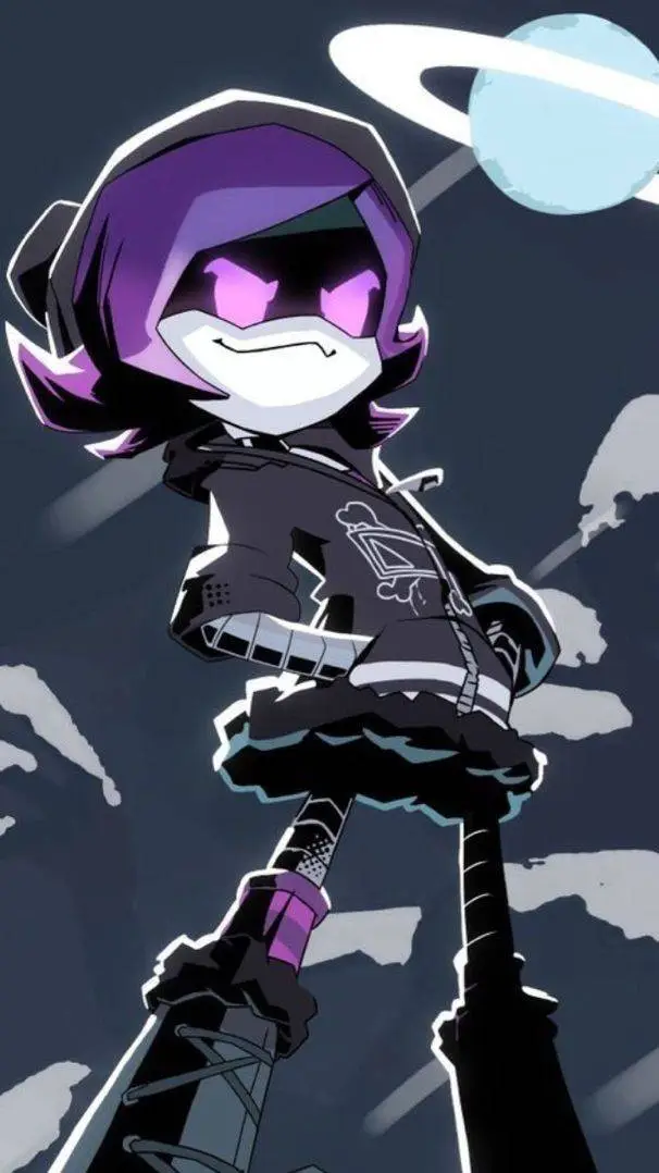 ai character: Uzi doorman  background
