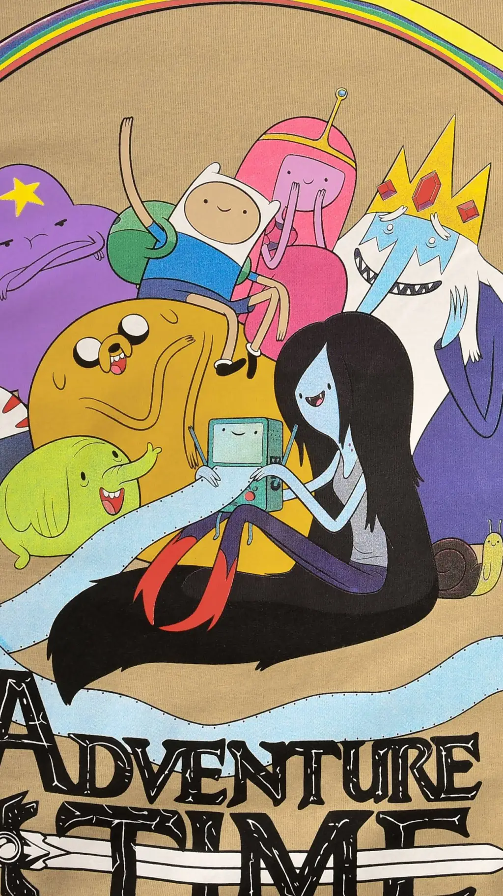 ai character: Adventure Time  background
