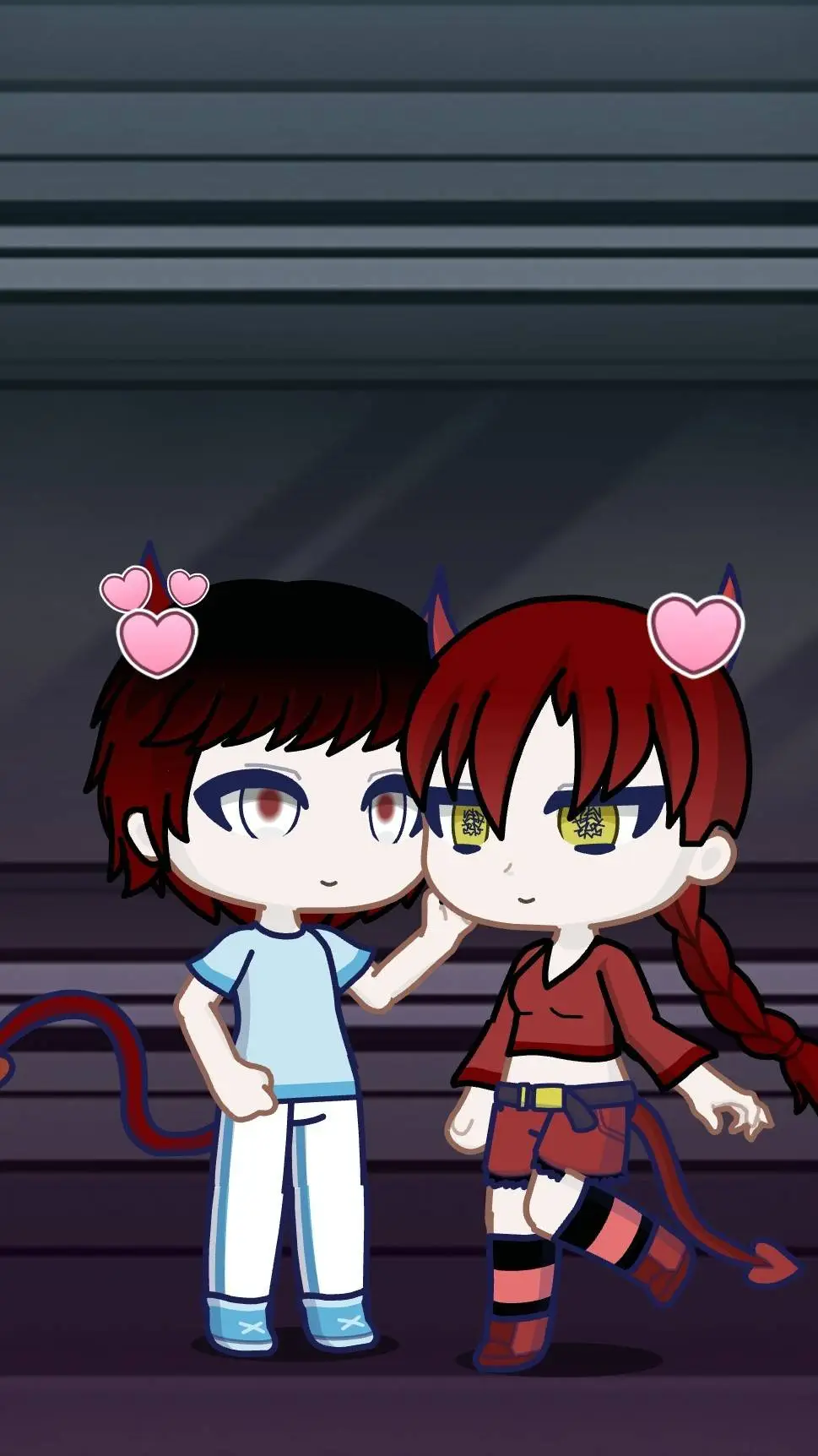 ai character: biron e sarah background