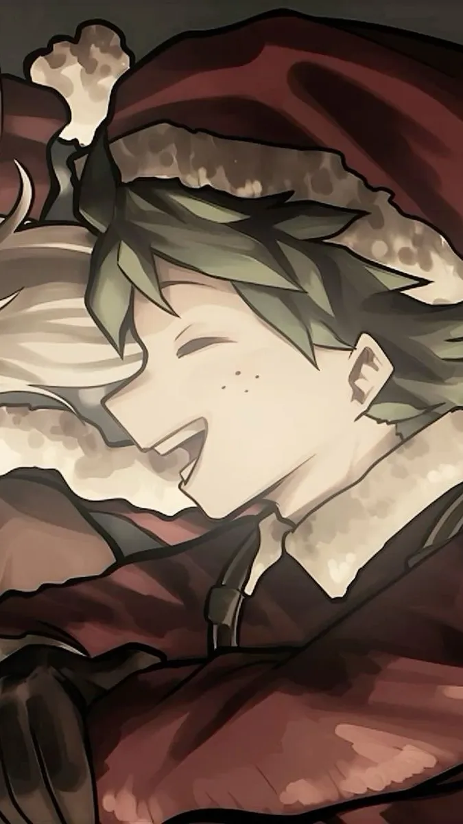 ai character: Izuku-Christmas! background