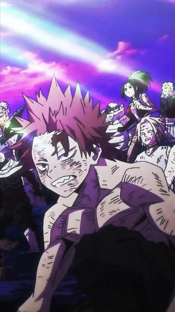 ai character: Mha-Final battle! background