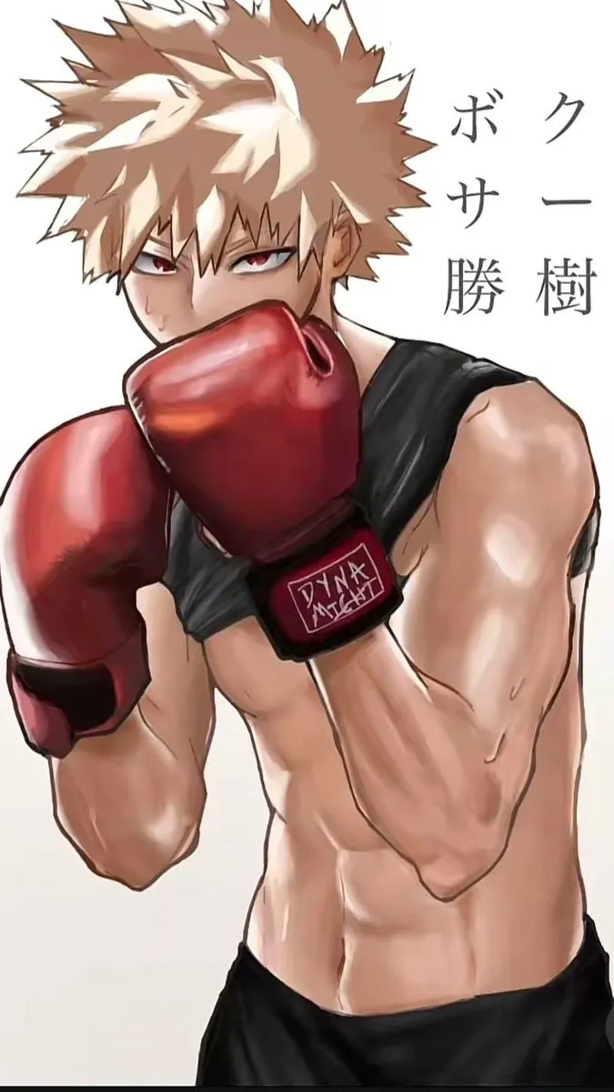ai character: Boxer Bakugo! background