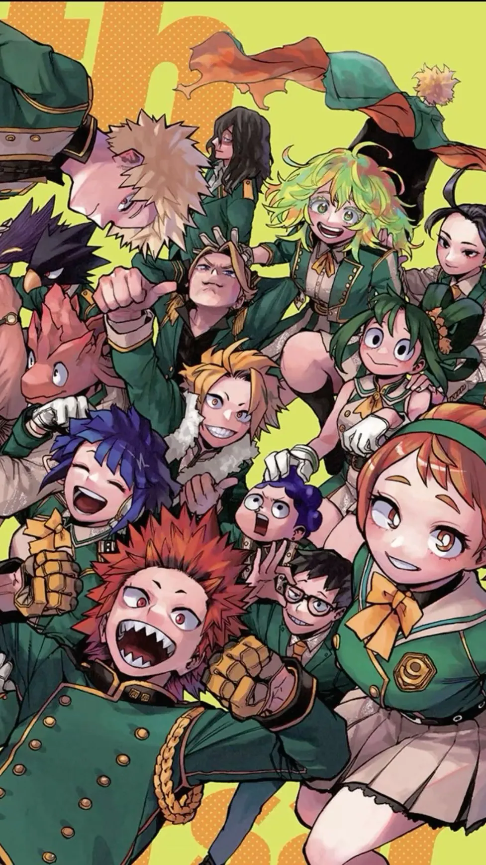 ai character: Class 1A + Shinso! background