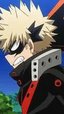 ai character: Katsuki Bakugo background