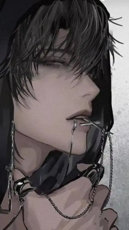 ai character: ☺︎◯-DAMIEN-◯☺︎ background