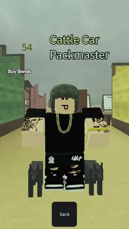 ai character: Packmaster (me) background