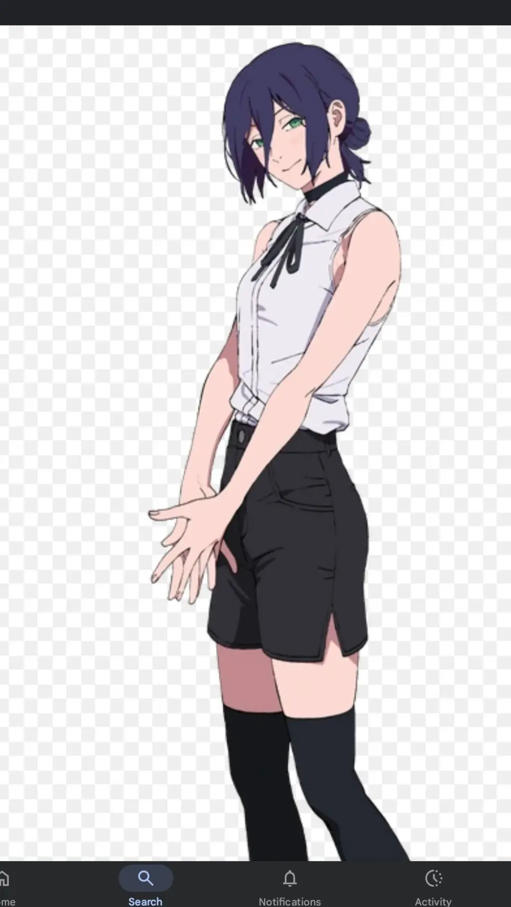 ai character: Reze background