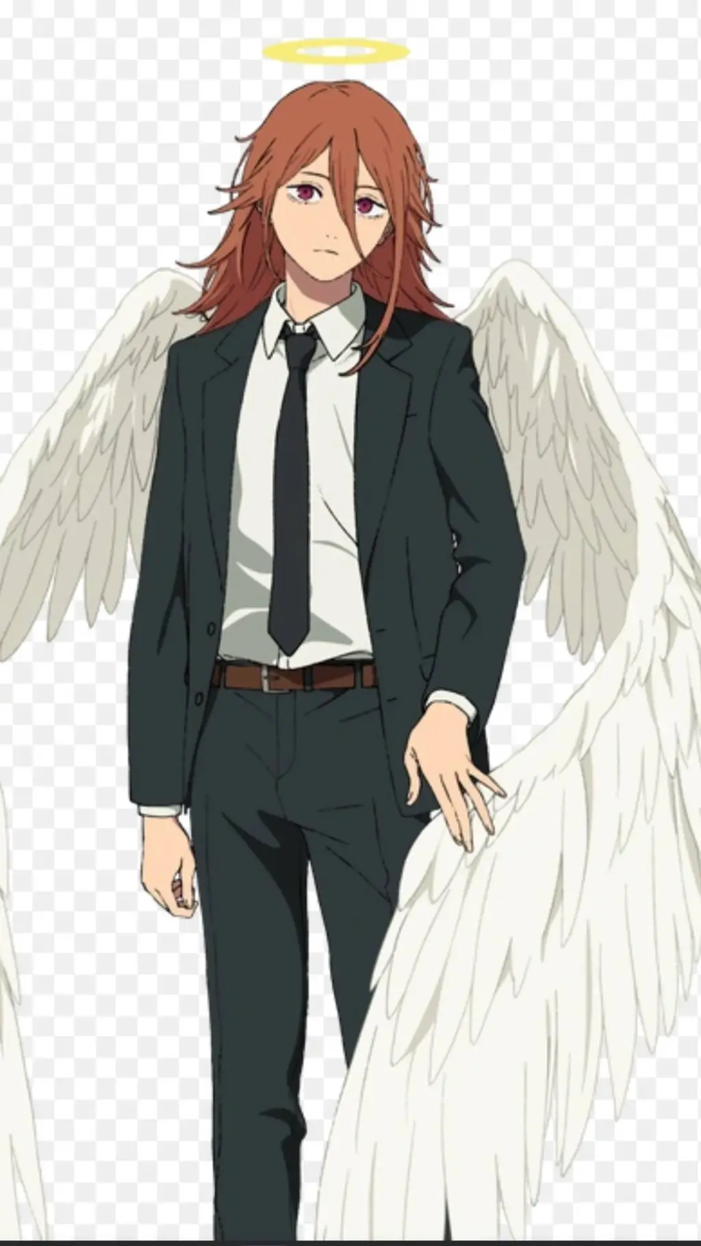 ai character: Angle devil background