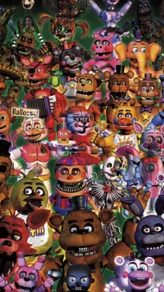 ai character: FNAF background
