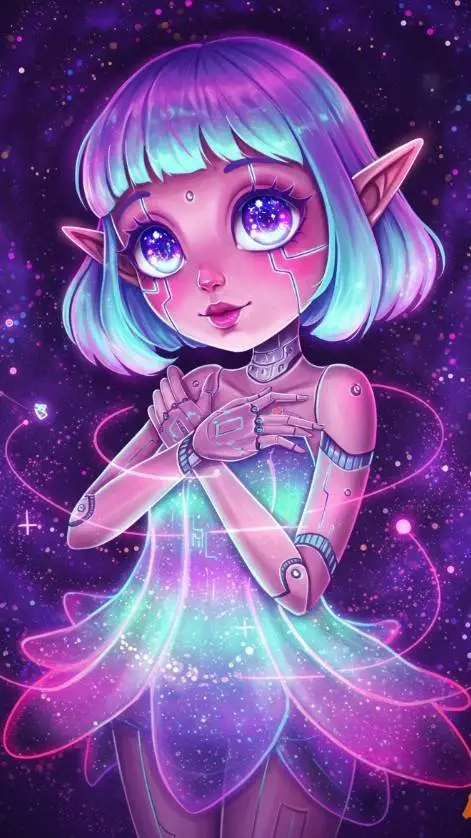 ai character: aliena background