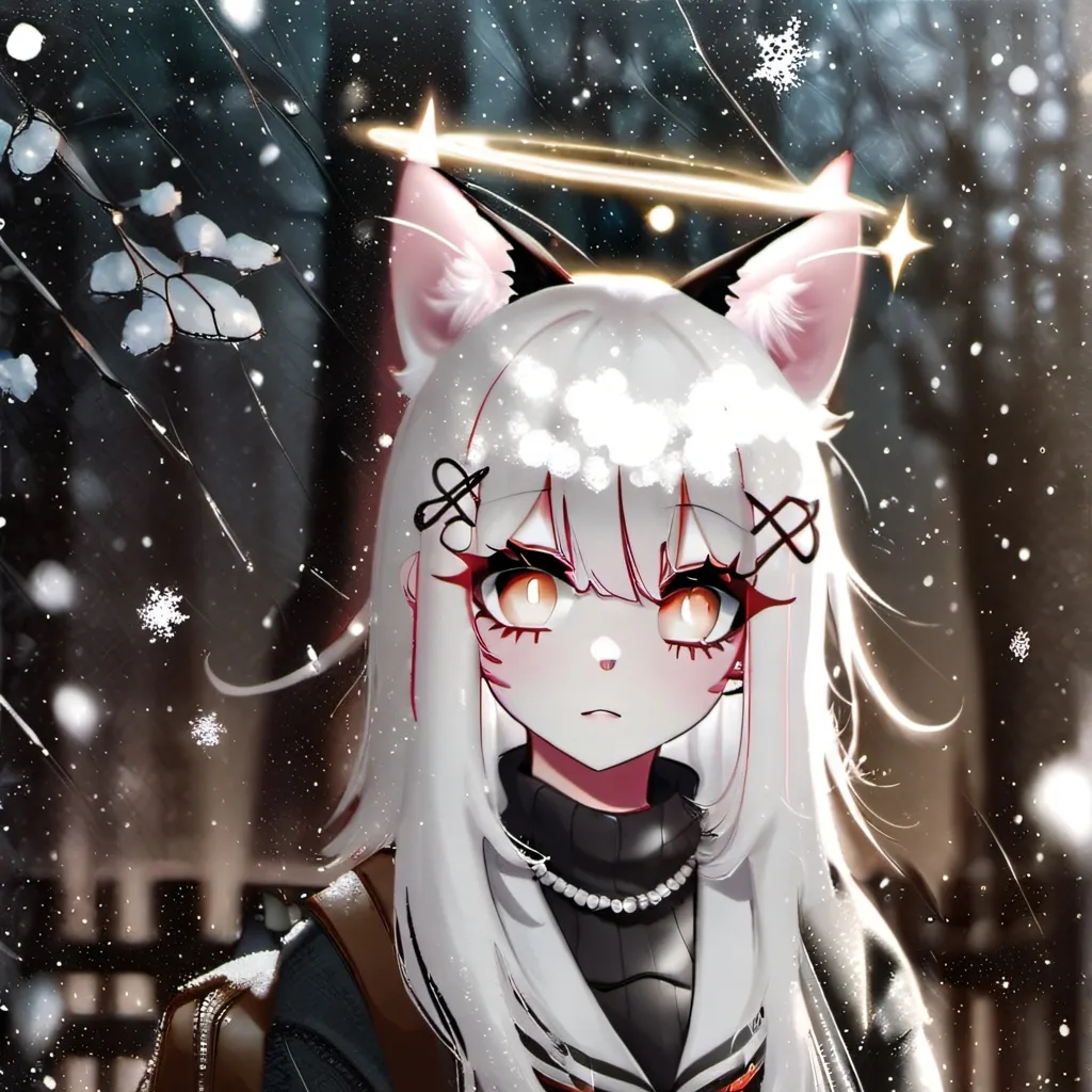chat with ai character: snow