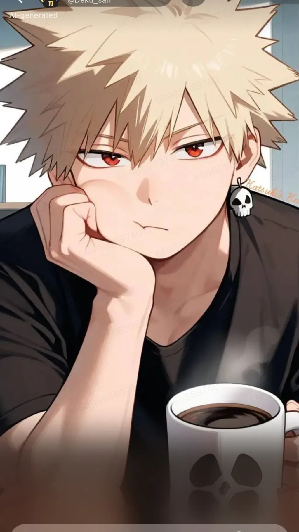 Talkie AI - Chat with Bakugo 
