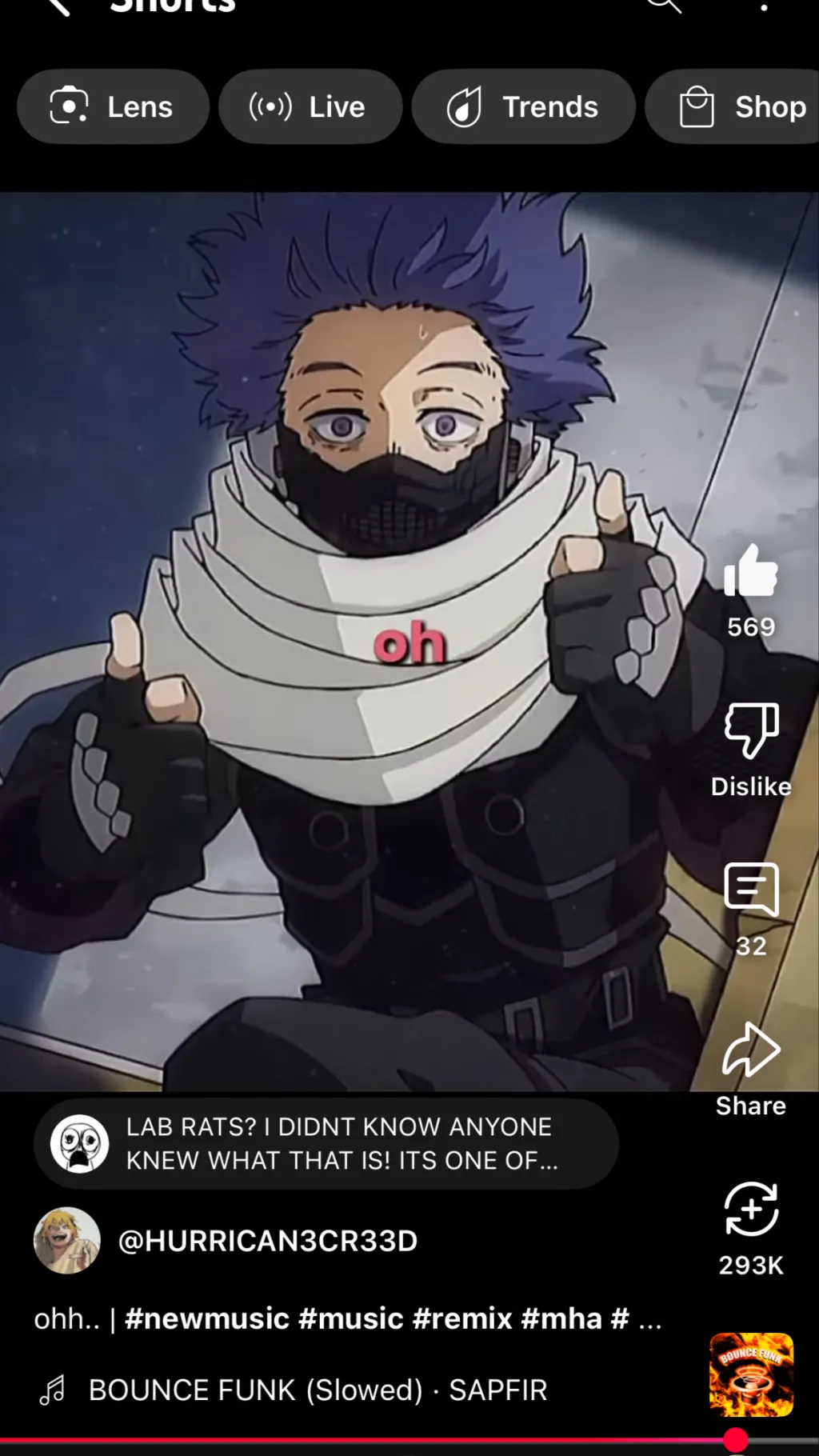ai character: Shinso background