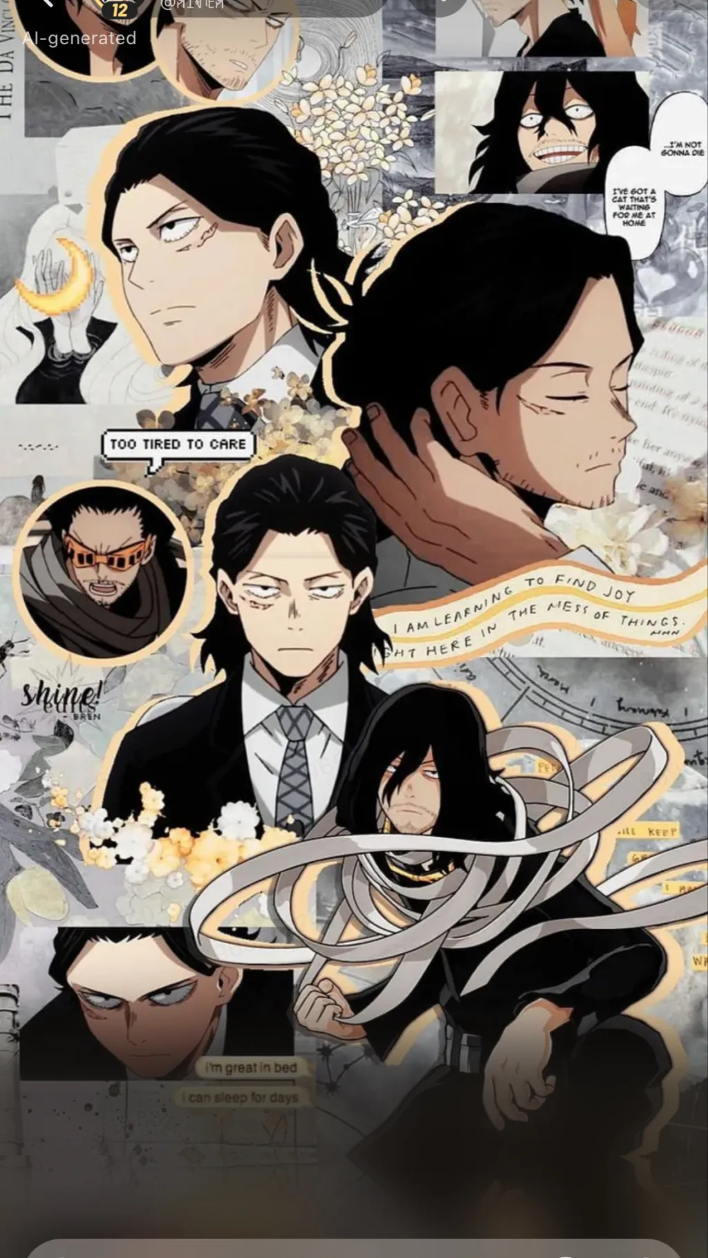 ai character: Aizawa background
