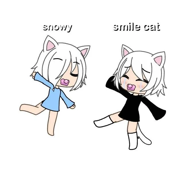 chat with ai character: smile cat and snow
