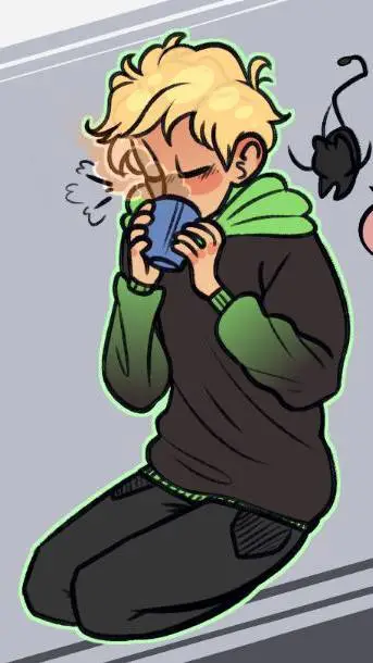 ai character: sick adrien background