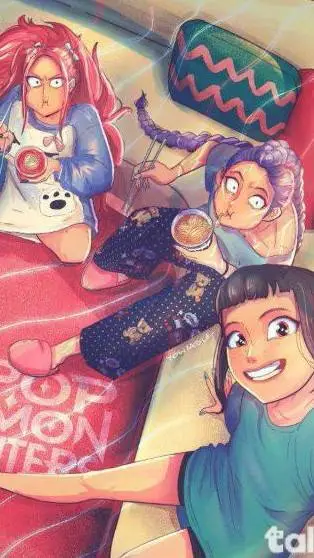 ai character: KPDH hang out background