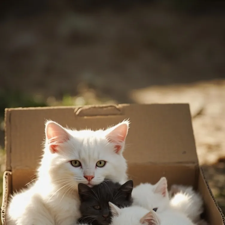 chat with ai character: hated kitten