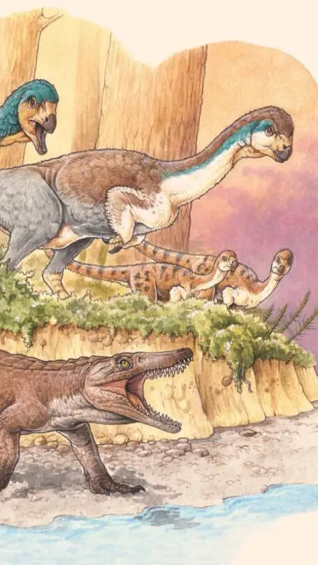 ai character: giurassico background