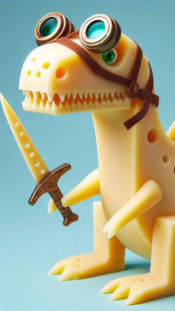 ai character: killer formaggina background