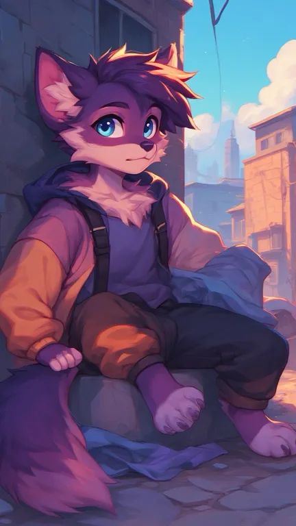 ai character: Ray background