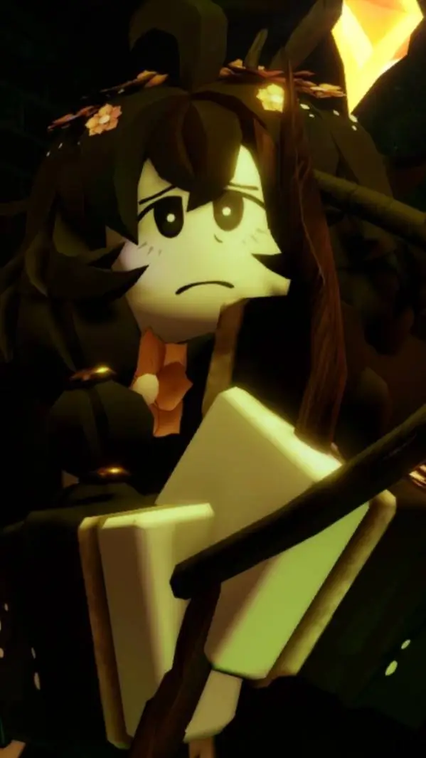 ai character: Bloom background