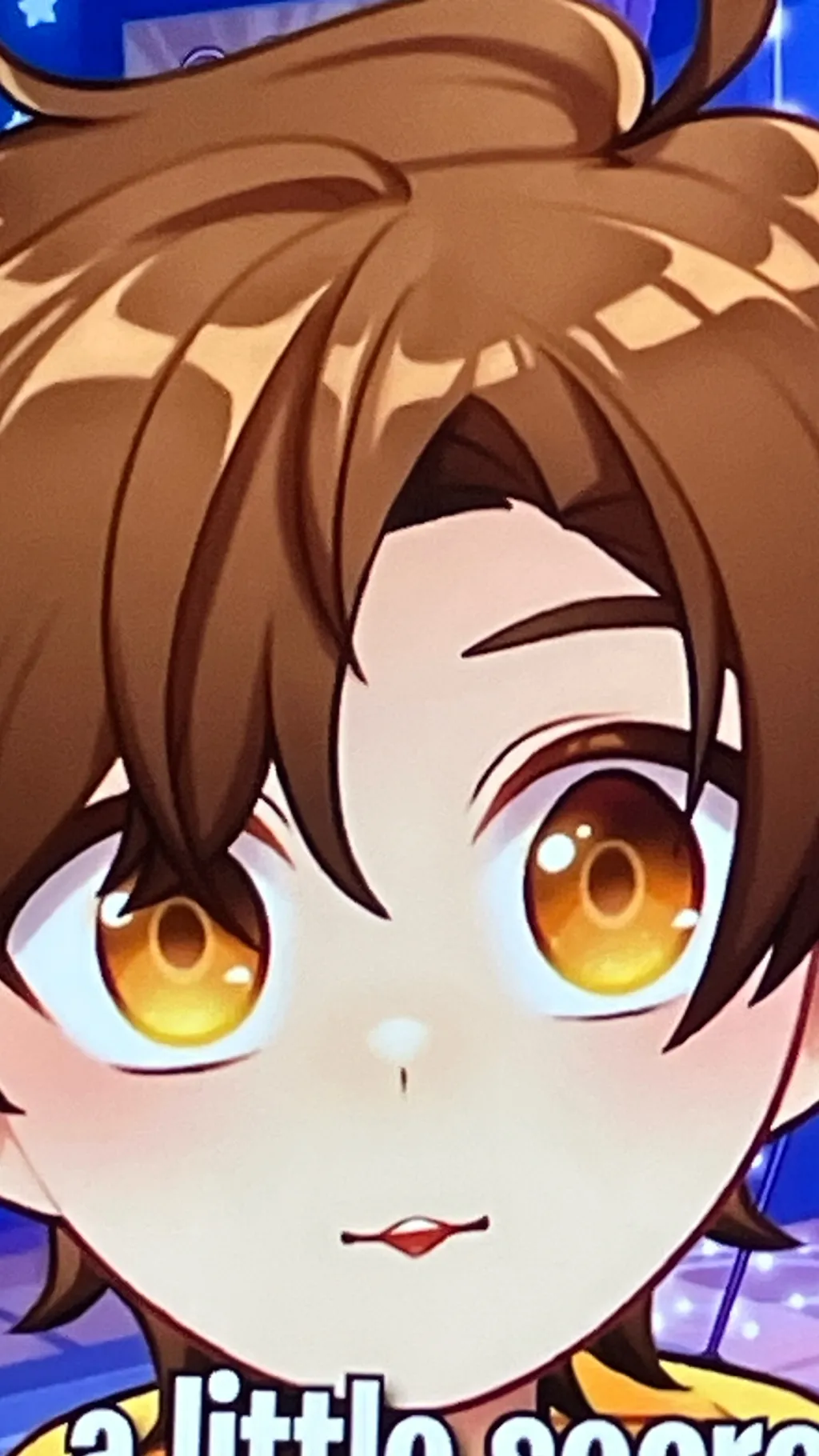 ai character: Glitch background