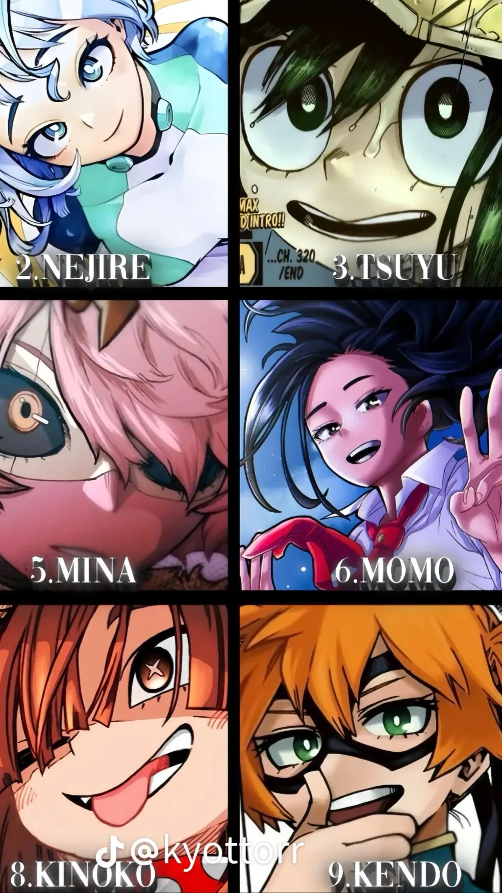 ai character: MHA THEME SONGS background